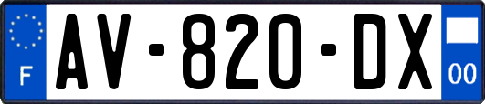 AV-820-DX