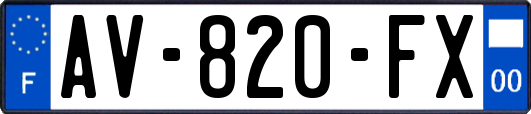 AV-820-FX