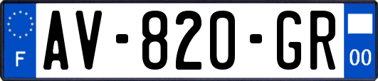 AV-820-GR
