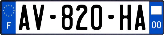 AV-820-HA