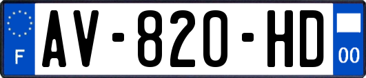 AV-820-HD