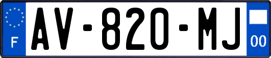 AV-820-MJ