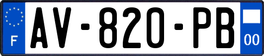 AV-820-PB