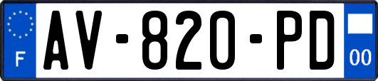 AV-820-PD