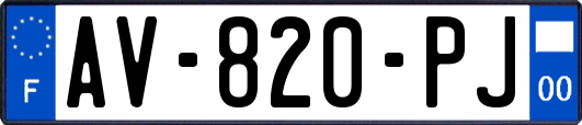 AV-820-PJ