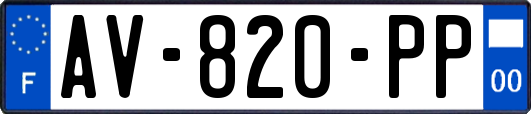 AV-820-PP