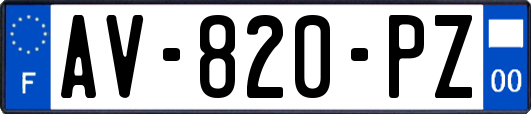 AV-820-PZ