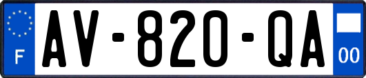 AV-820-QA