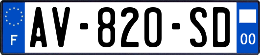 AV-820-SD