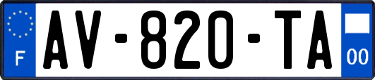 AV-820-TA