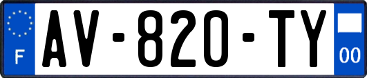 AV-820-TY