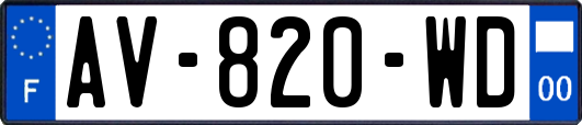 AV-820-WD
