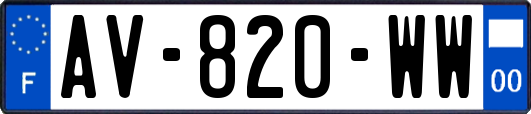 AV-820-WW