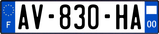 AV-830-HA