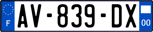 AV-839-DX