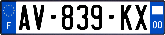 AV-839-KX