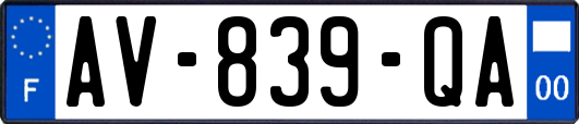 AV-839-QA