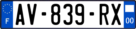 AV-839-RX