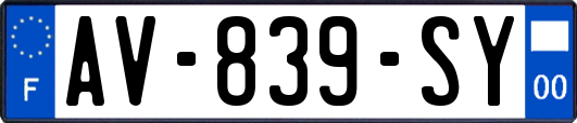 AV-839-SY