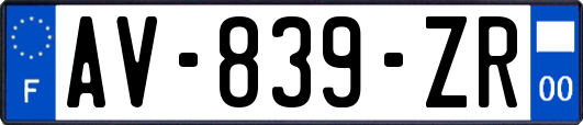 AV-839-ZR