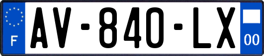 AV-840-LX