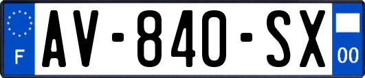 AV-840-SX