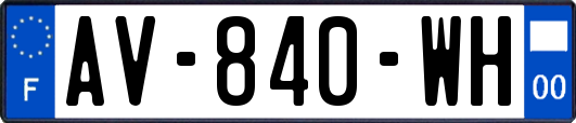 AV-840-WH