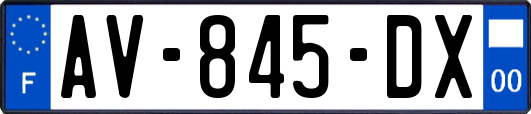 AV-845-DX