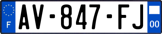 AV-847-FJ