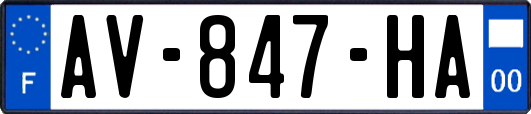 AV-847-HA