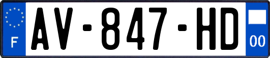 AV-847-HD