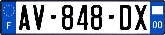 AV-848-DX