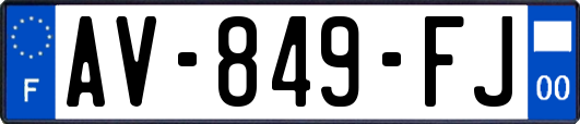 AV-849-FJ