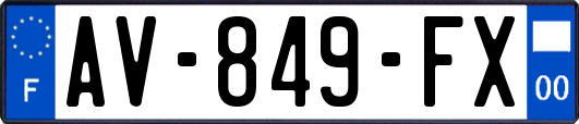 AV-849-FX