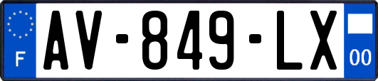 AV-849-LX
