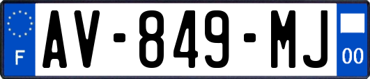 AV-849-MJ