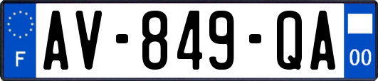 AV-849-QA