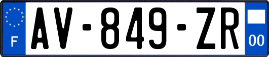 AV-849-ZR