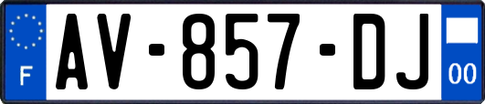 AV-857-DJ