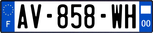 AV-858-WH
