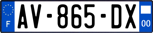 AV-865-DX