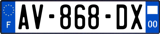 AV-868-DX