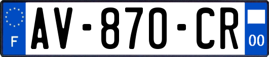 AV-870-CR