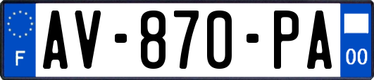 AV-870-PA