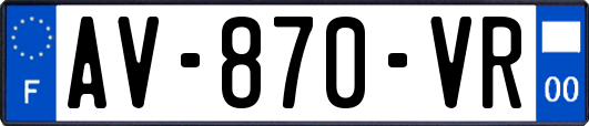 AV-870-VR