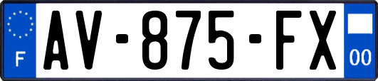 AV-875-FX