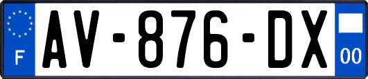 AV-876-DX