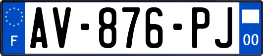 AV-876-PJ