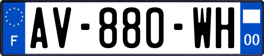 AV-880-WH