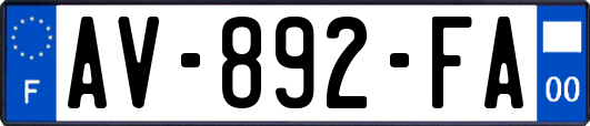 AV-892-FA